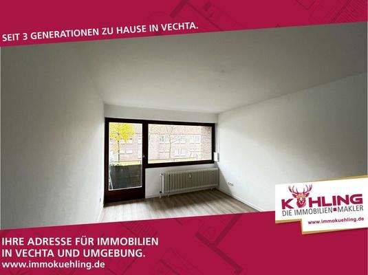 2-Zimmerwohnung mit Balkon!