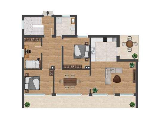 Grundriss - Erdgeschoss