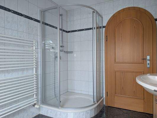 Badezimmer Dusche oben