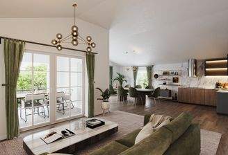 Dachgeschoss als Penthousevariante