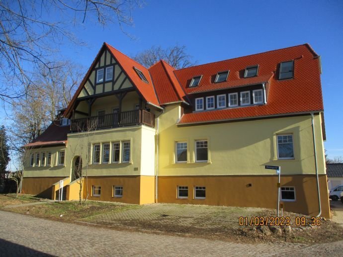 Erstbezug nach Sanierung. Moderne Dachgeschosswohnung in Gutsvilla in Irxleben mit Cabriofenster und Gäste WC.