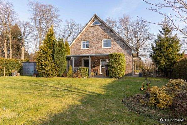 Sicht aus dem Garten