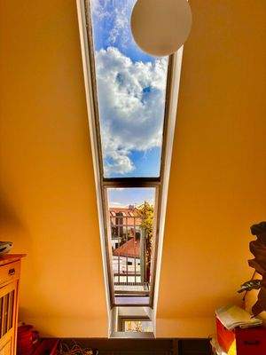 Zugang zur Dachterrasse