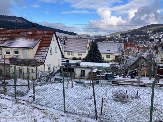 Rückansicht und Garten