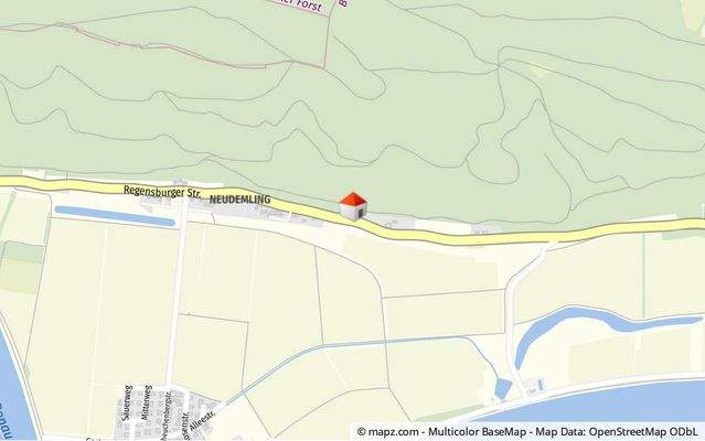 Geolyzer Kartenausschnitt