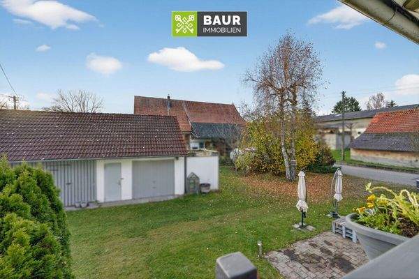 Balkonaussicht Wohnung links