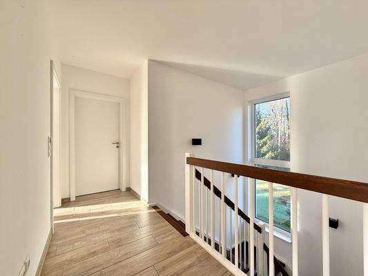 Stadtvilla: Flur im Obergeschoss