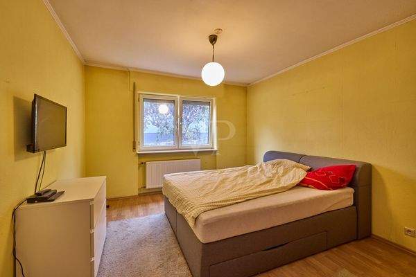 Schlafzimmer der Einliegerwohnung