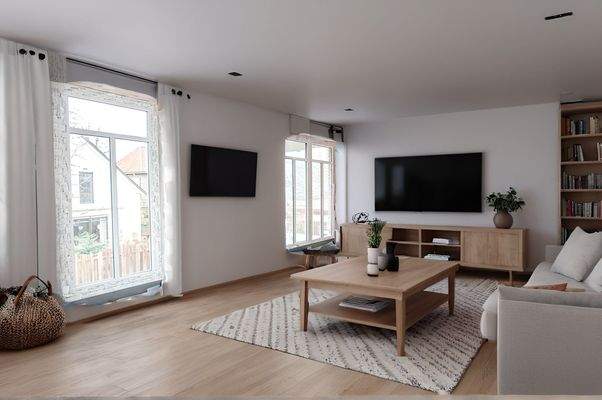 Wohnbereich Beispiel - Visualisierung