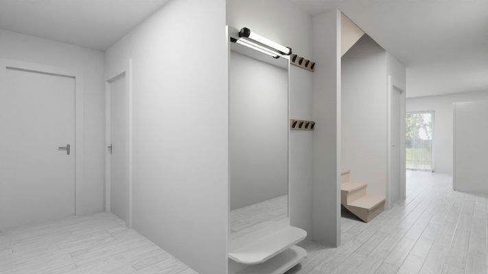 Visualisierung 1. DG Flur