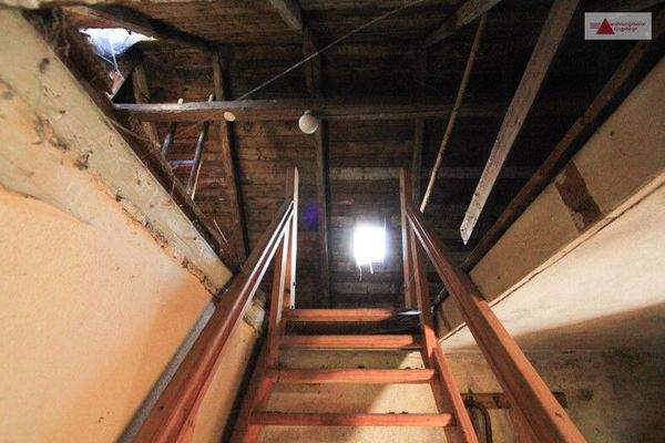 Dachboden - Treppenaufgang