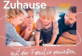 Zuhause mit der Familie genießen
