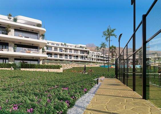 Elegant Sea View Apartments in Finestrat Alicante