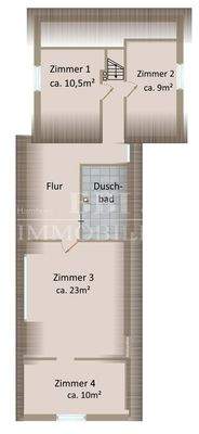 Grundriss Obergeschoss