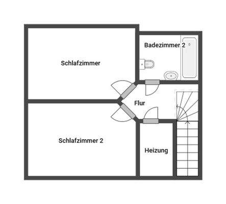 Grundriss Skizze 1.OG