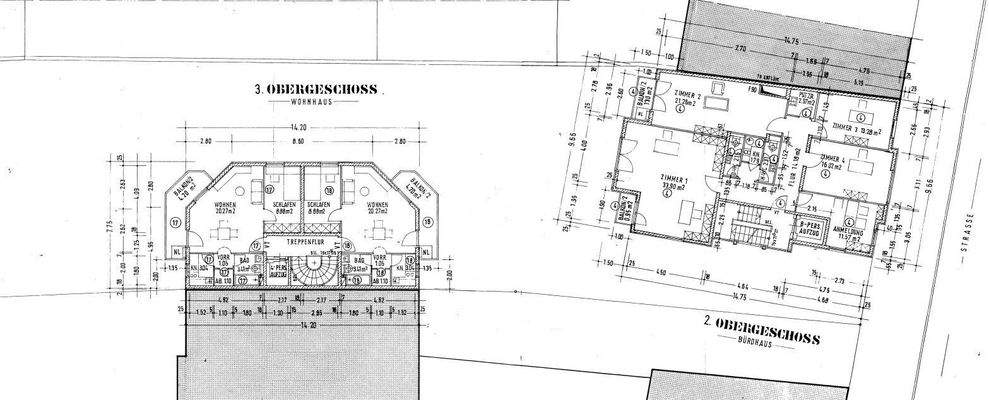 Grundriss 3. Obergeschoss