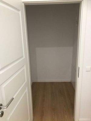 Abstellkammer im Flur