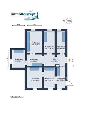 Grundriss Keller