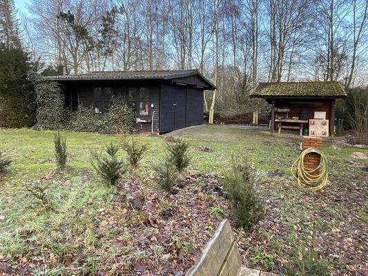 Nebengebäude im hinteren Bereich