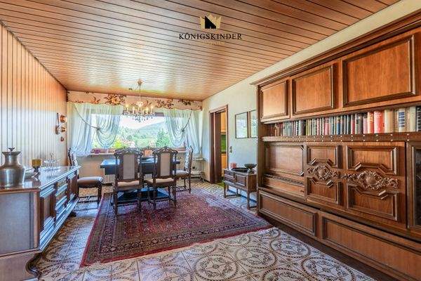 Blick zum Essbereich