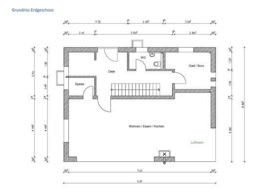 Grundrisse Erdgeschoss