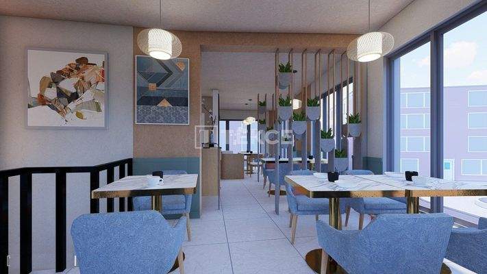 Building with Cafe on the Ground Floor with Flats in Fatih