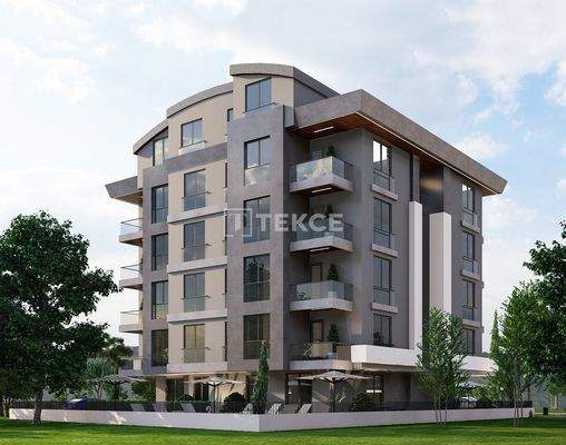 Furnished Flats with Modern Design in Hurma Konyaaltı