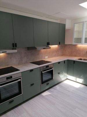Einbauküche 2 Induktionsherde 