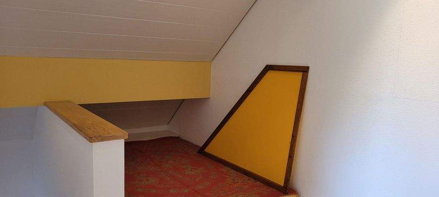 Schlafnische im Wohnzimmer