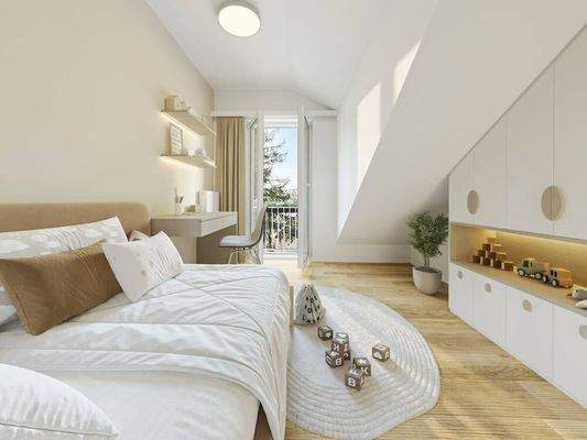 Kinderzimmer nach Modernisierung