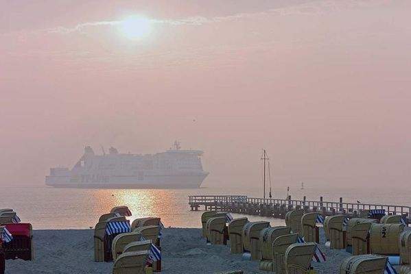 Blick auf den Strand