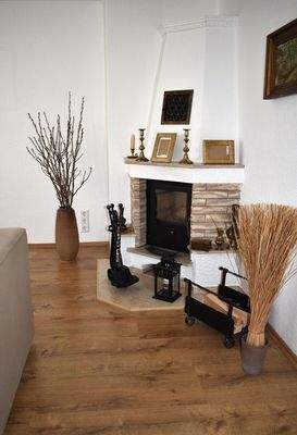 Wohnzimmer-Kamin