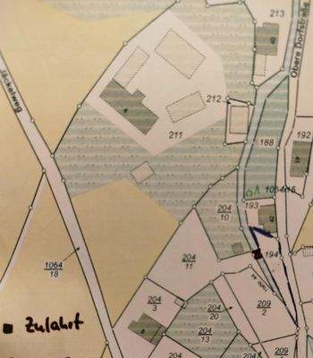 Liegenschaftskarte Ebersdorf