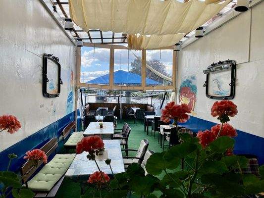 Außendeck überdacht