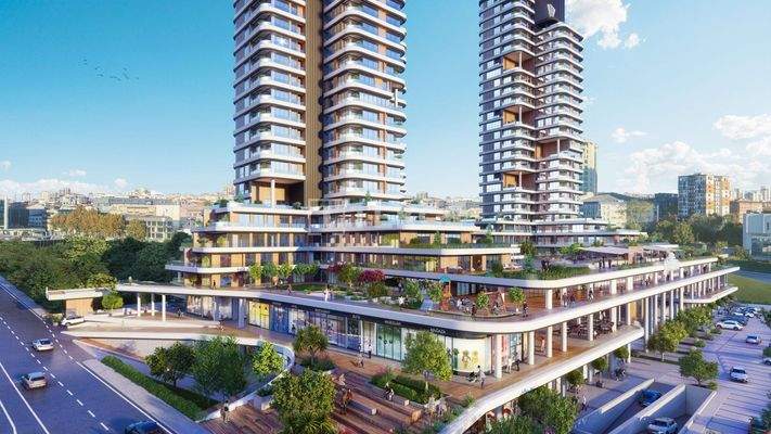 Investment Flats on the Basin Ekspres in Istanbul Bagcilar