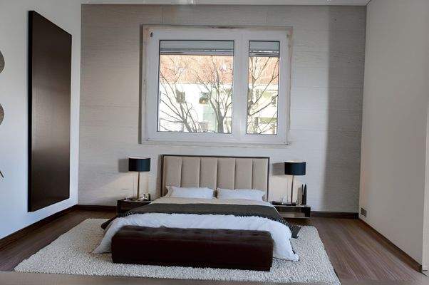 Schlafen visuell eingerichtet