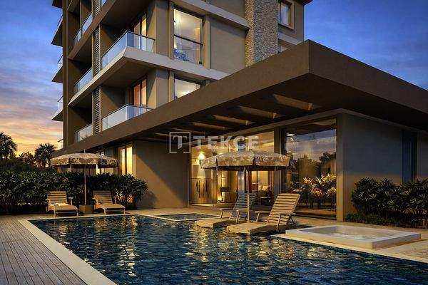 Apartments 300 m from the Beach in Alanya Kestel