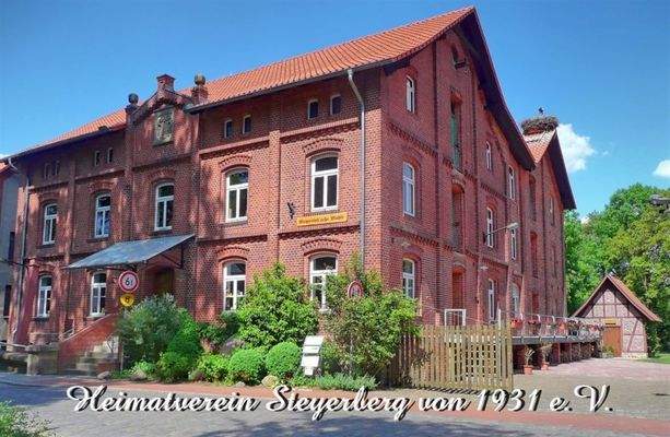 Das Mühlengebäude vom Heimatverein