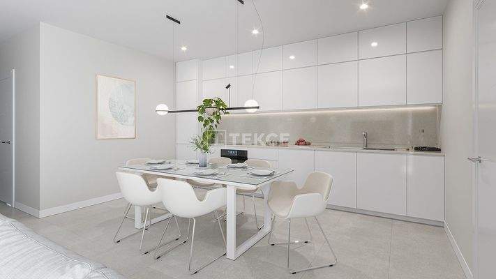 New Semi-Detached Villas with Solarium in Puerto de Mazarrón