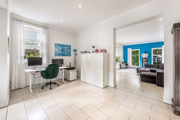 Arbeitsplatz im Flurbereich