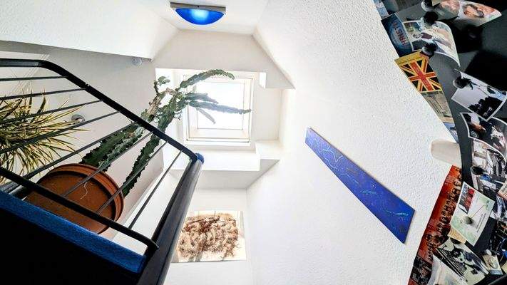 Oberlicht im Treppenb