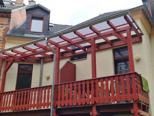 Hinteransicht - Balkone