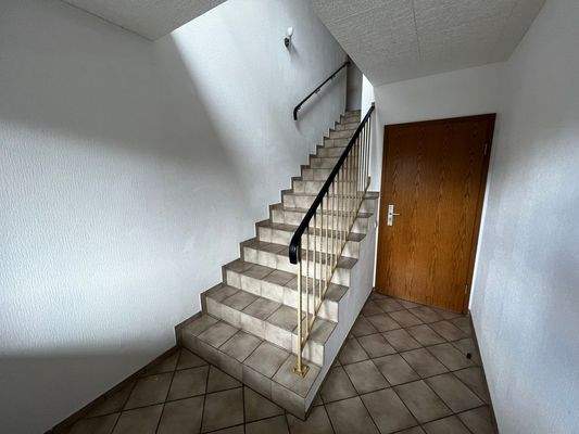 Innenliegende Treppe