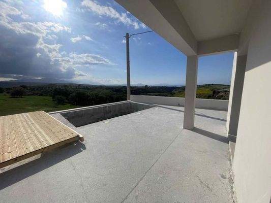 Kreta, Armeni: Zwei halbfertige Villen mit Meerblick in der Nähe von Rethymno zu verkaufen