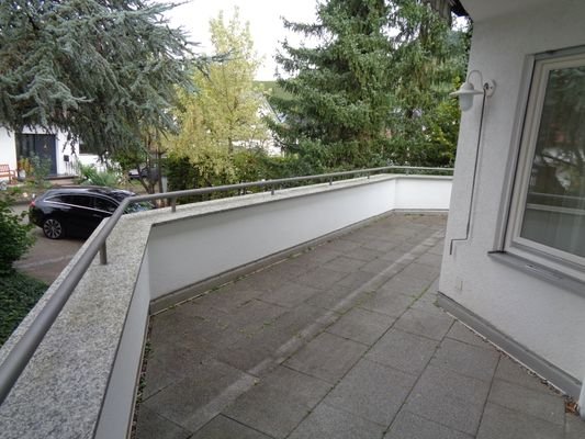 Großer Balkon