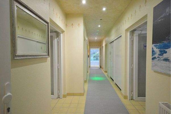 Zugang Wellnessbereich