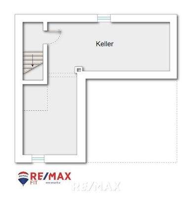 Planskizze Hauptgebäude KG