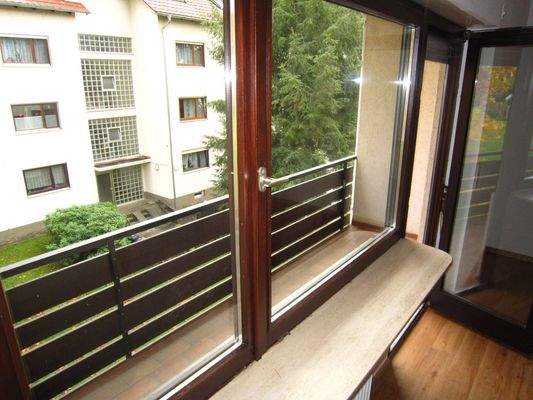 Balkon gen Südosten