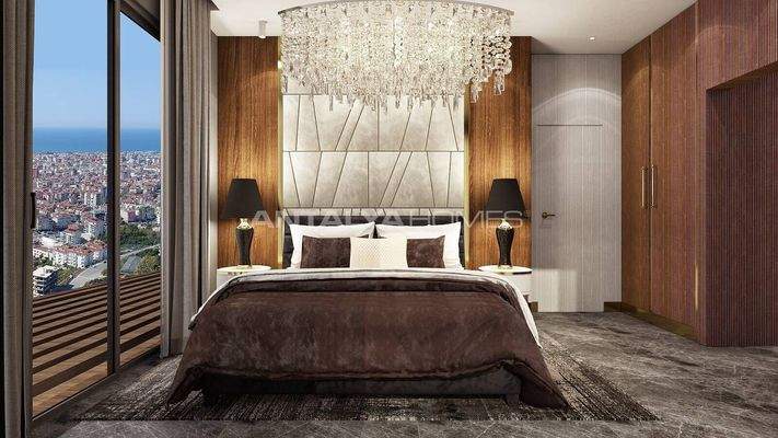 Advantageously Located Apartments in a Complex in Alanya