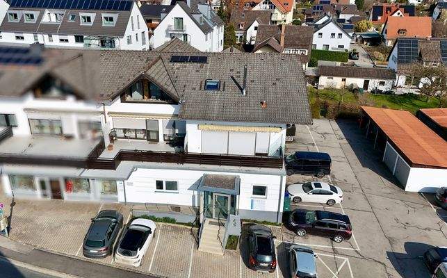 Blick auf die Südterrasse